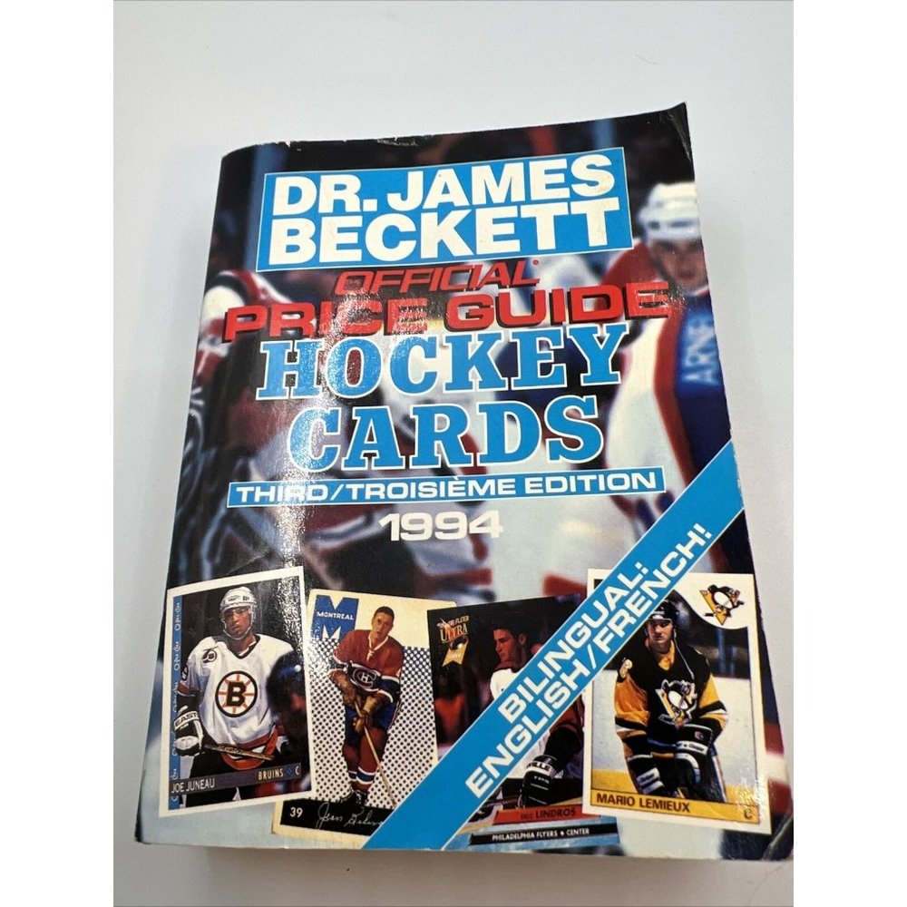 PRICE GUIDE Official DR.JAMES BECKETT 1994 HOCKEY Cards Third Edition #FL_#4L